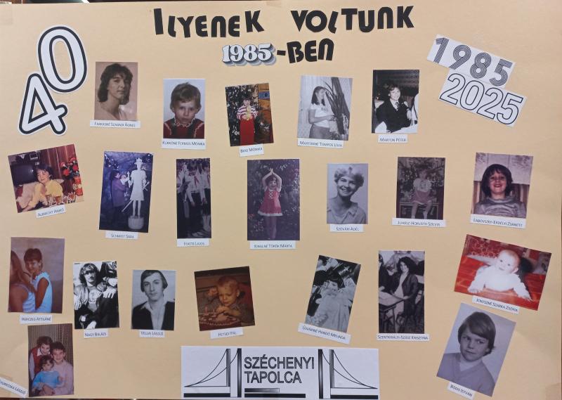 Ilyenek voltunk 1985-ben