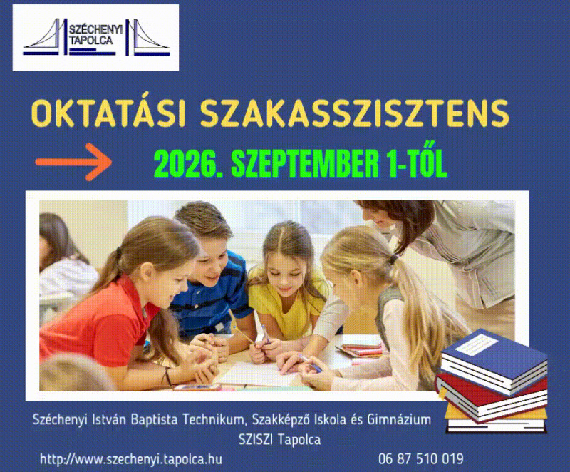 Oktatási szakasszisztens képzés