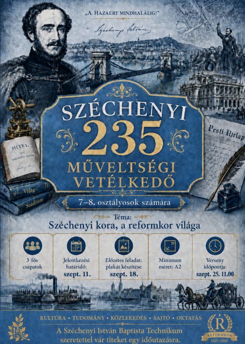 Széchenyi és kora vetélkedő